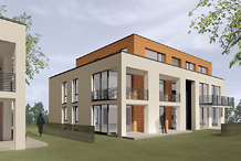 Planung von 3 Stadthäusern in Osnabrück