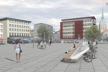 Neugestaltung Hindenburgplatz in Hildesheim 